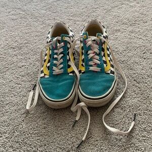 Vans Old Skool Crazy Checks Multi woman’s size 9